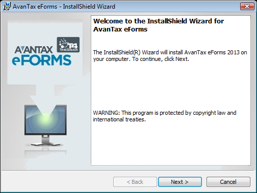 eForms Install - 1